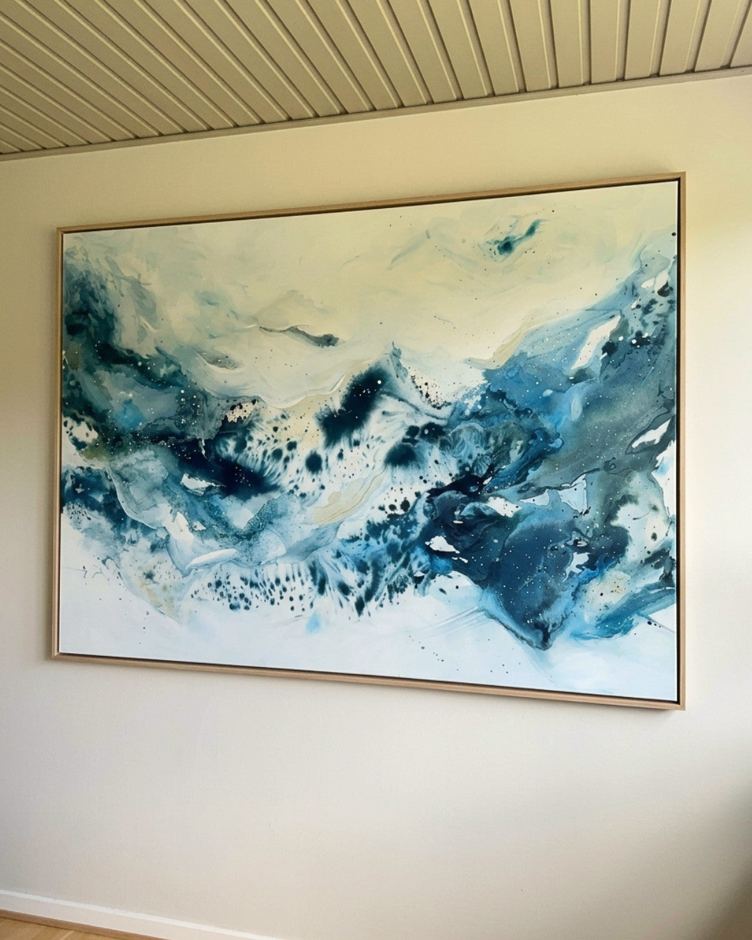 Soft #15 - 130x180 cm - i egetræsramme