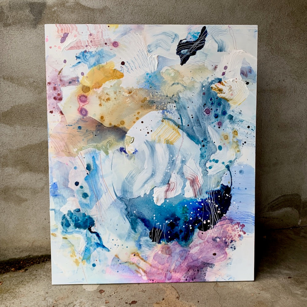 Colour talk #2 - 80x100 cm