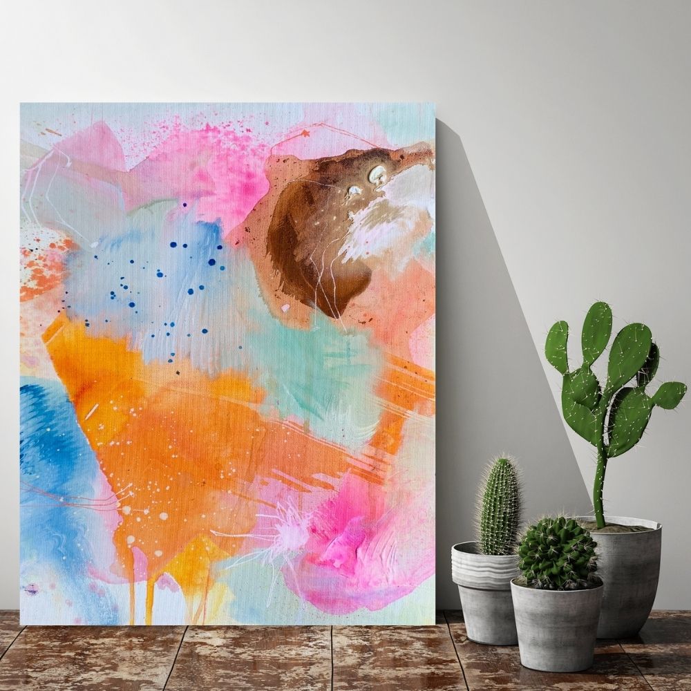 Until now - 50x40 cm             (ikke nedsat)