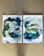 Soft farveskitser #33 og #34   - A2 (42 × 59,4 cm)