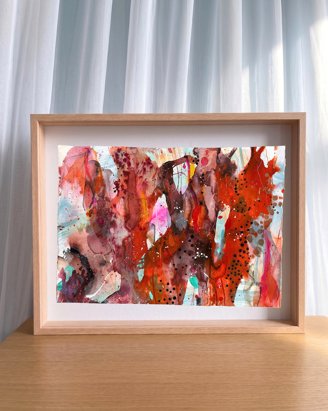Farveskitse #36 - 71 x 50 cm