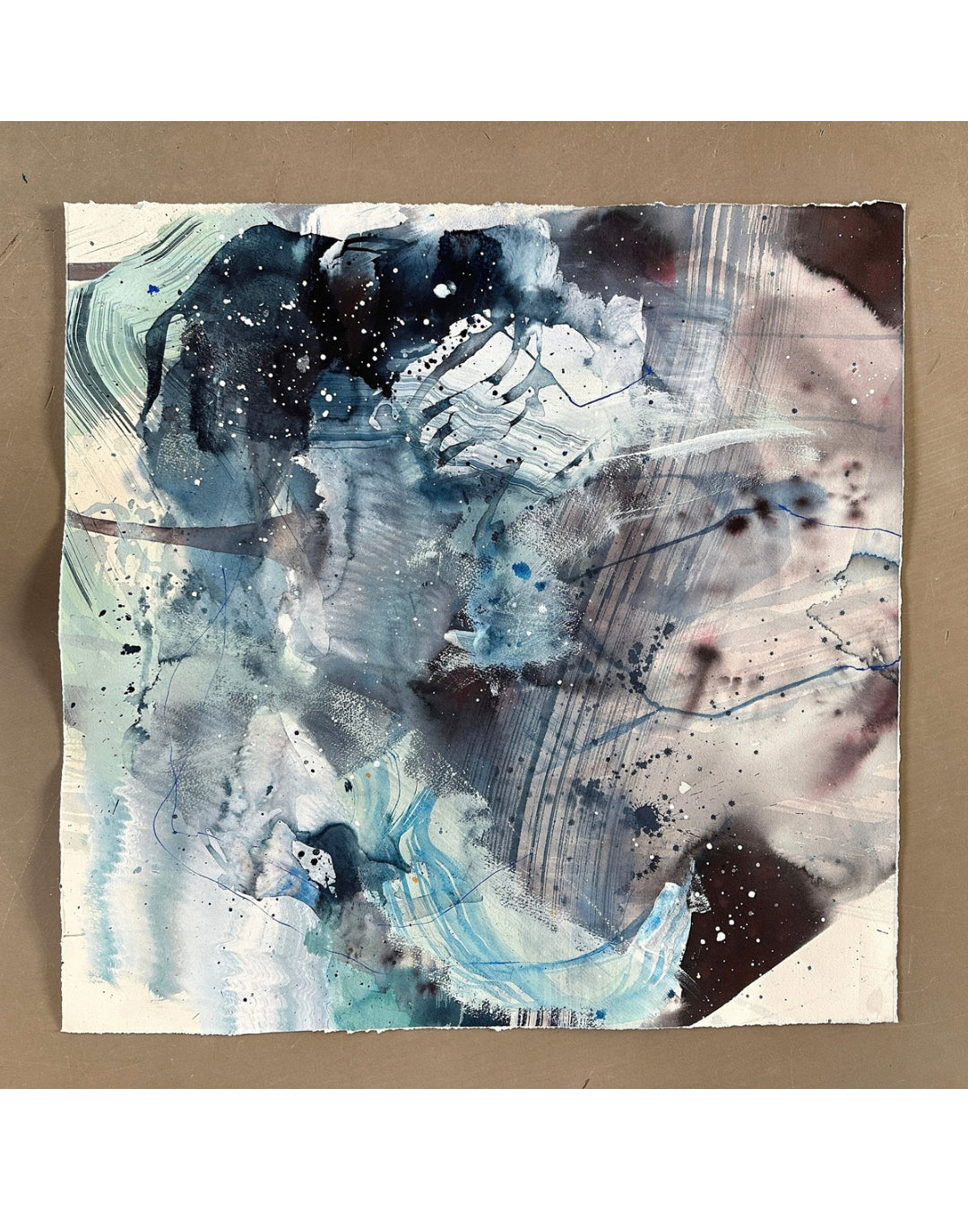 Soft Farveskitse #43 - 67 x 67 cm