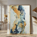 Soft #7 - 130x180 cm - i egetræsramme
