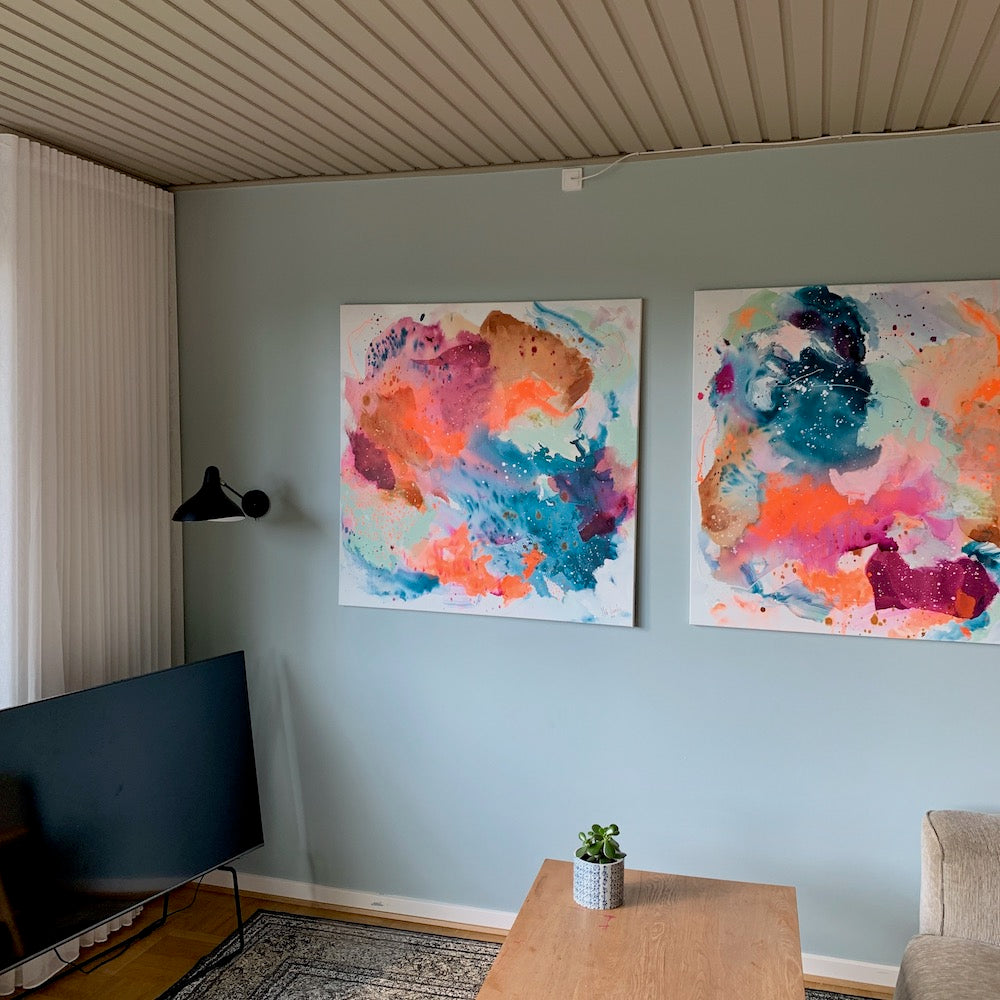 Stay Tuned #1 - 100x100 cm
