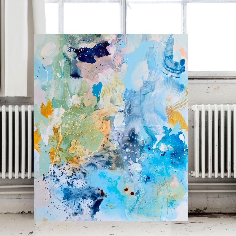 Let it flow #2 - 100x120 cm