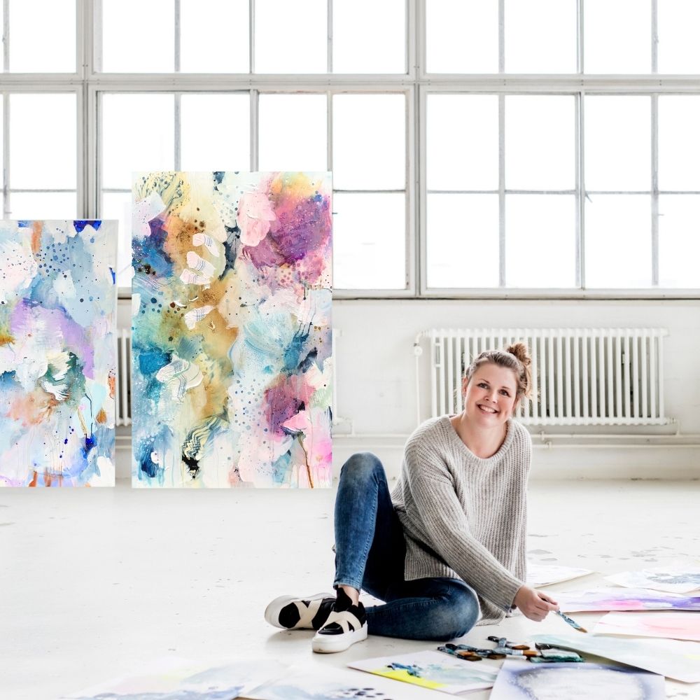 Colour talk #1 - 90x130 cm