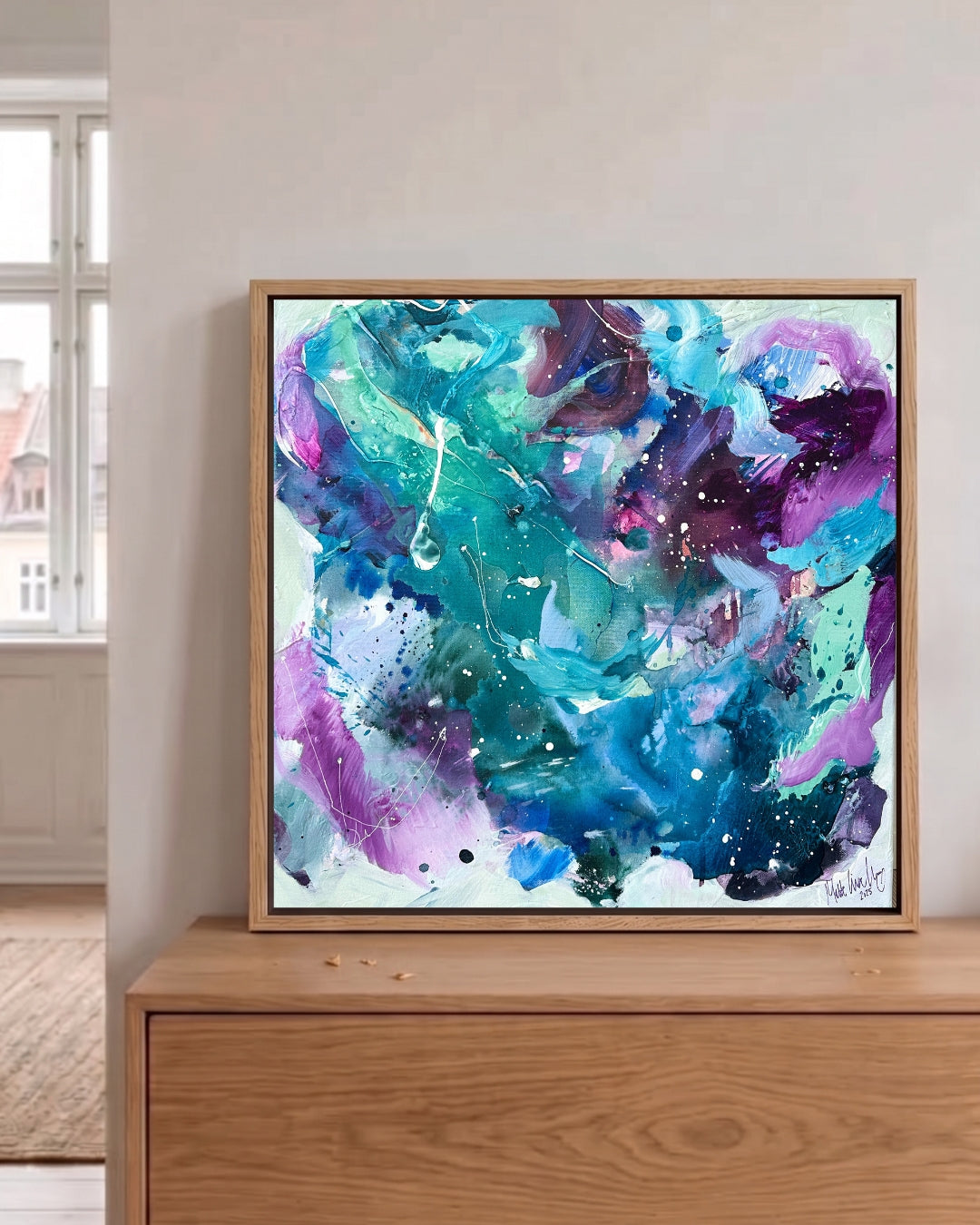 Colour scapes no. 2 - 60x60 cm
