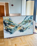 Soft #8 - 100x150 cm - framed