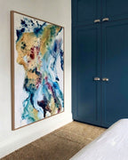 Soft #13 - 100x150 cm - i egetræsramme