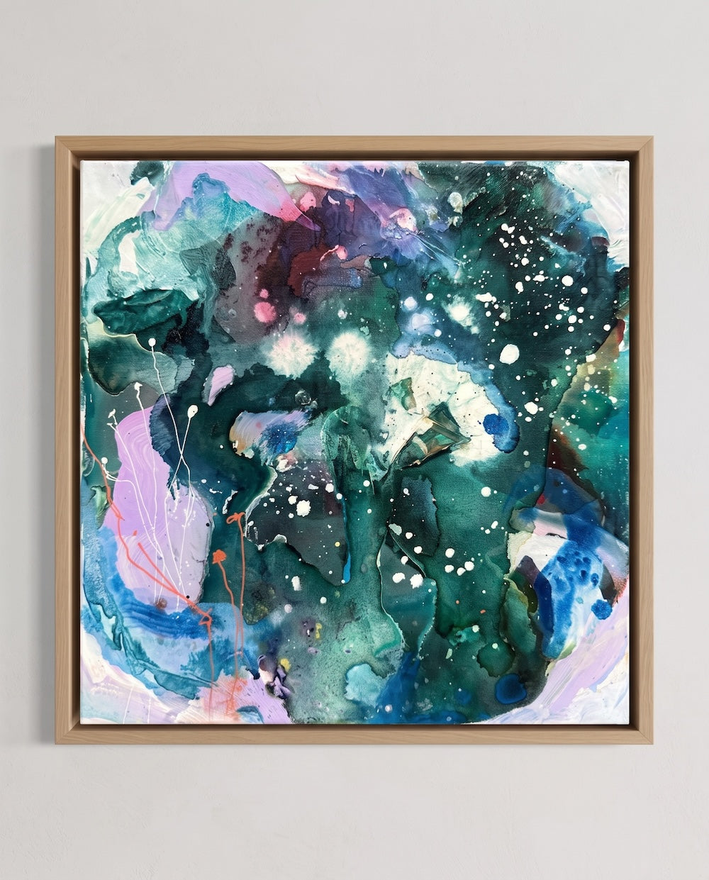 Farve-skitse #1 - 30x30 cm