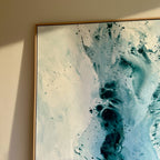 Soft #4 - 130x180 cm - i egetræsramme