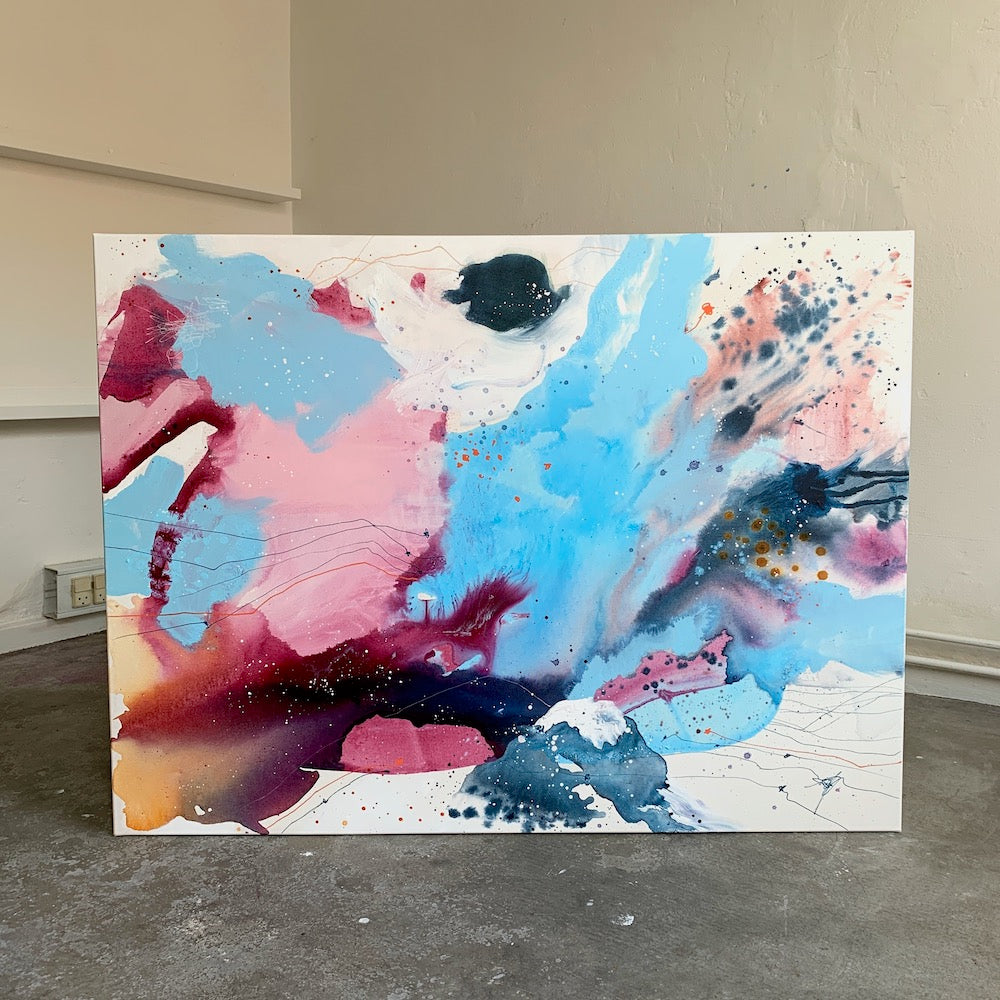 When the wind blows - 90x120 cm