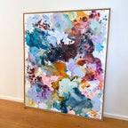 Panorama #2, i egetræs-ramme (100x120 cm)