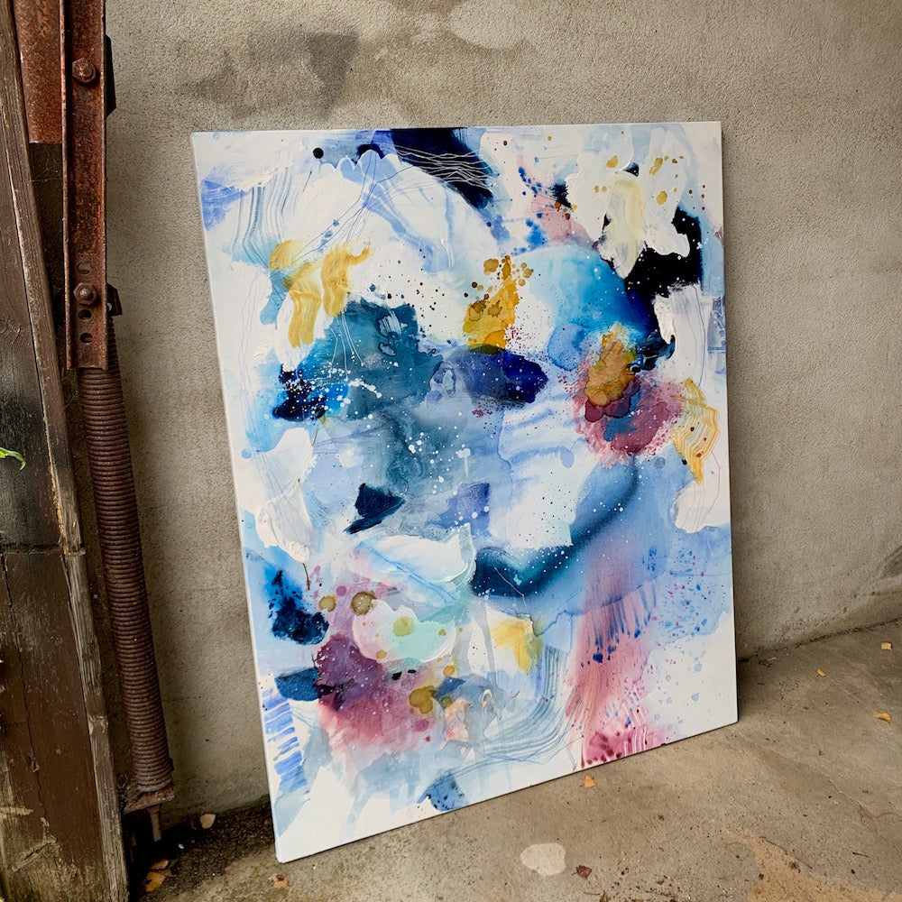 Colour talk #3 - 80x100 cm