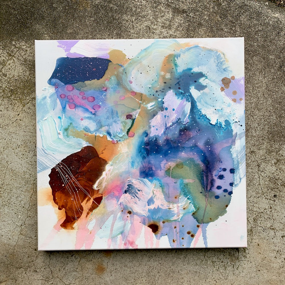 Out there #2 - 60x60 cm
