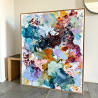 Panorama #2, i egetræs-ramme (100x120 cm)