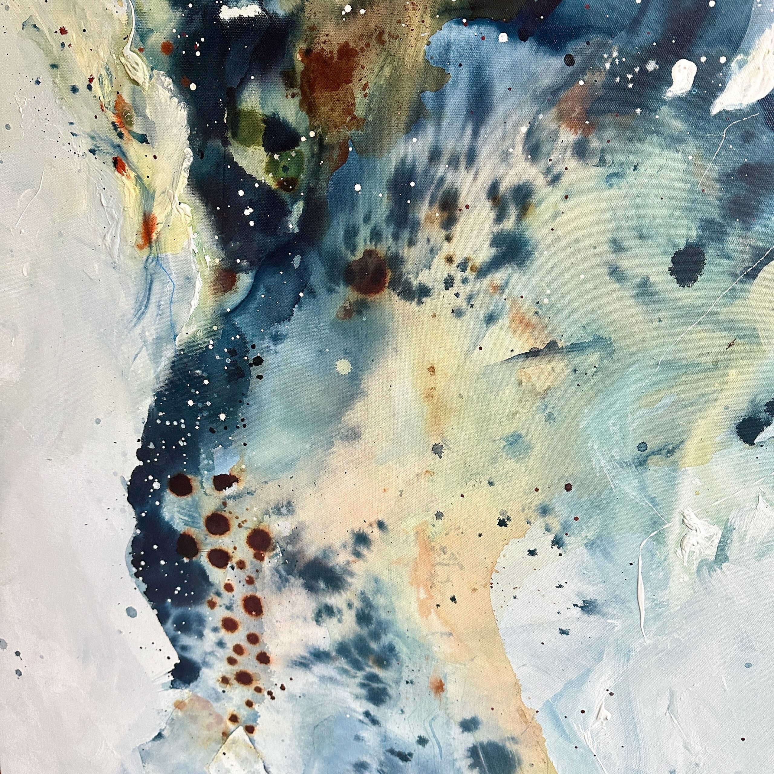 Soft #3 - 90x150 cm - i egetræsramme