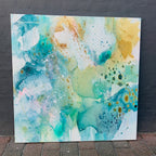 "Be gentle" - 100x100 cm
