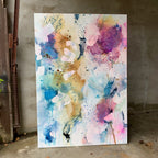 Colour talk #1 - 90x130 cm