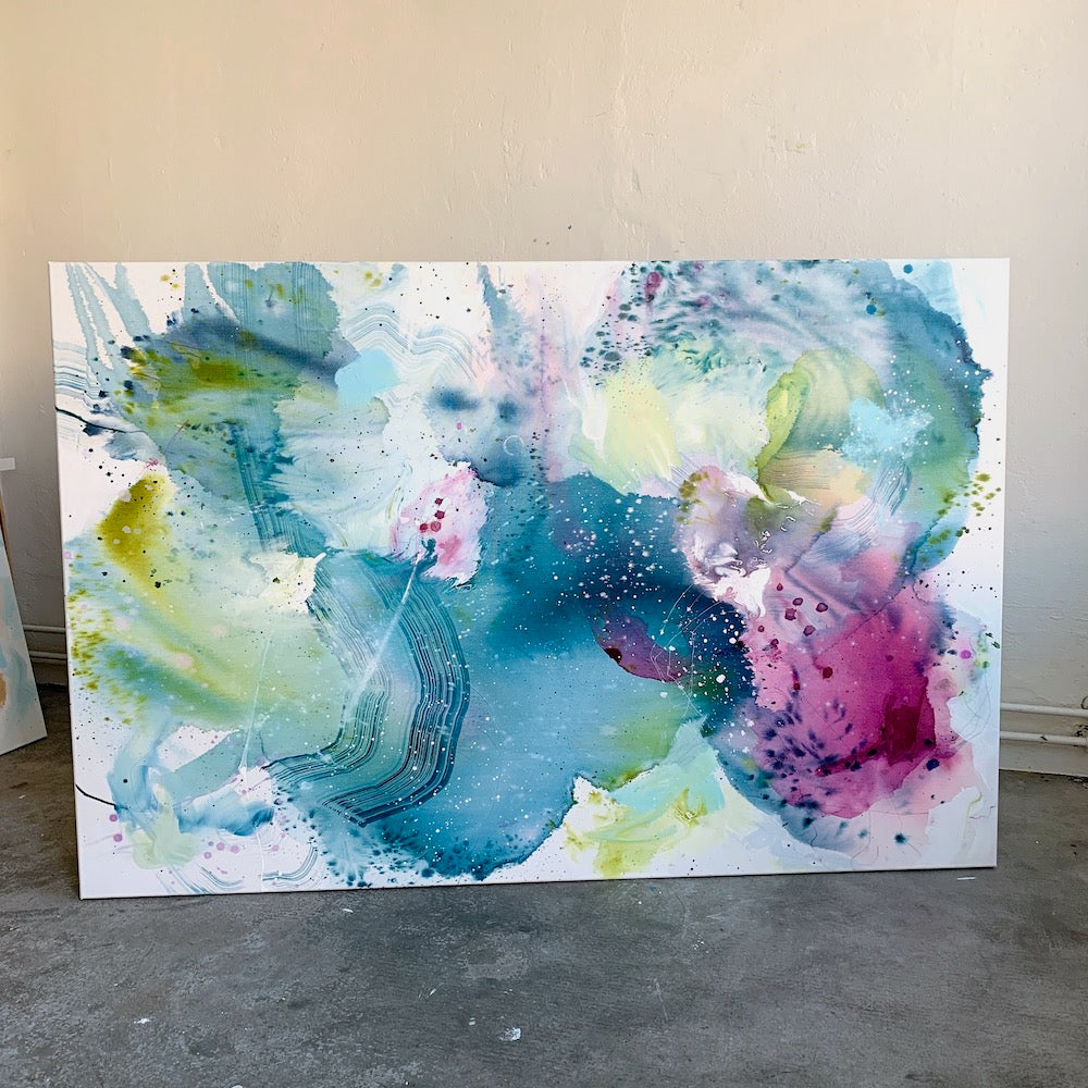 On Track -  100x150 cm