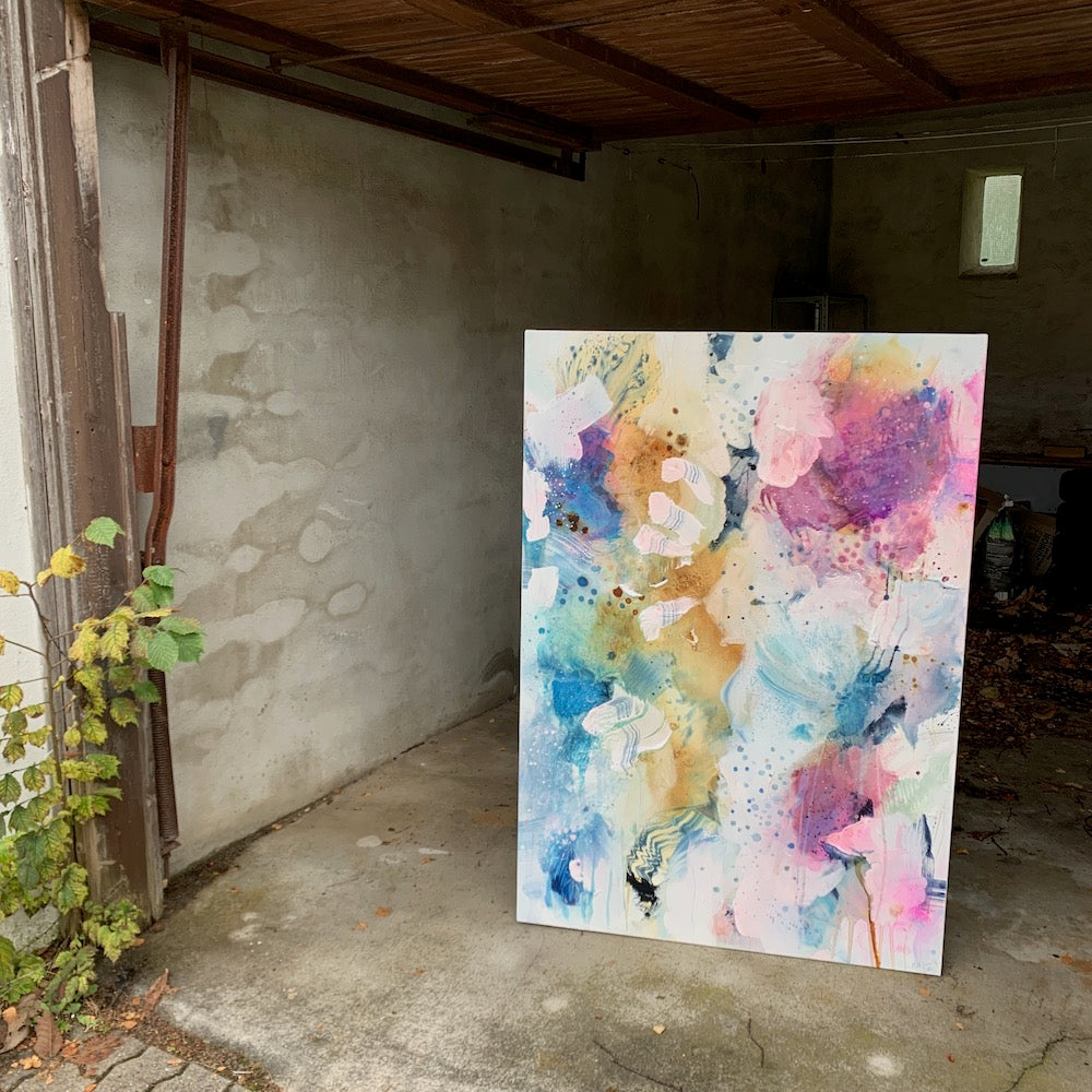 Colour talk #1 - 90x130 cm