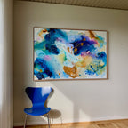 Stardust - 100x150 cm - i ramme