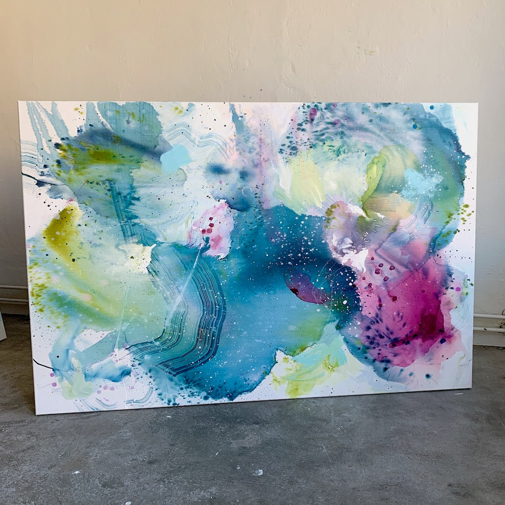 On Track -  100x150 cm
