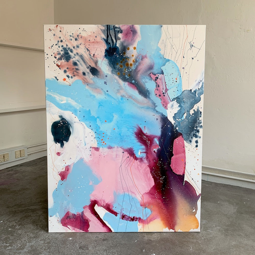 When the wind blows - 90x120 cm