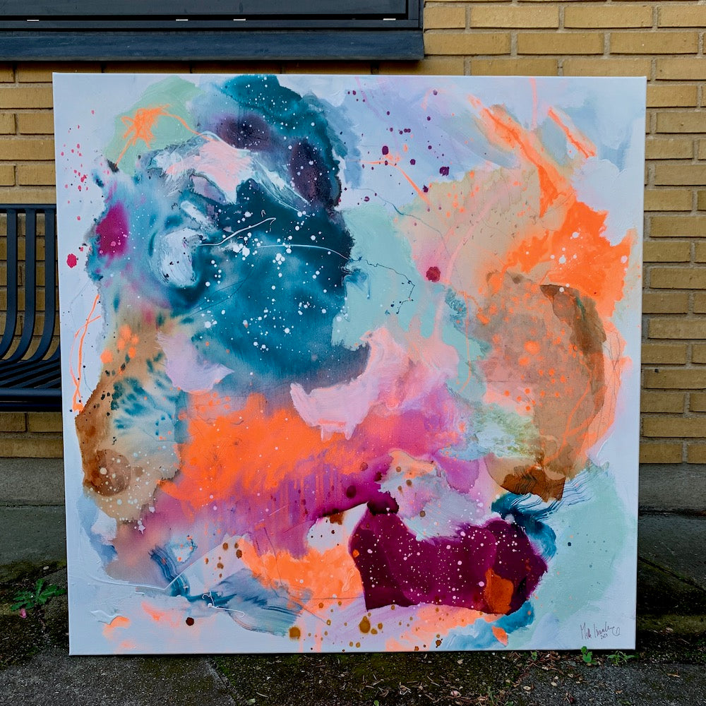 Stay Tuned #2 - 100x100 cm