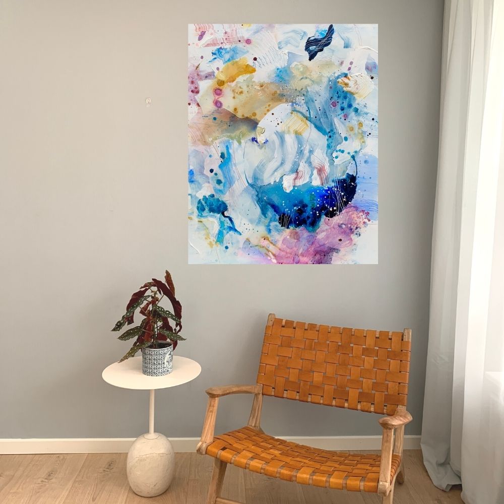 Colour talk #2 - 80x100 cm