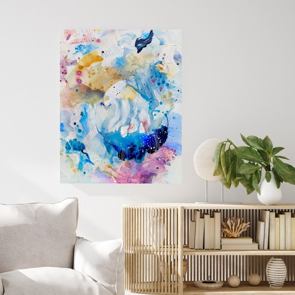 Colour talk #2 - 80x100 cm