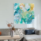 "Be gentle" - 100x100 cm