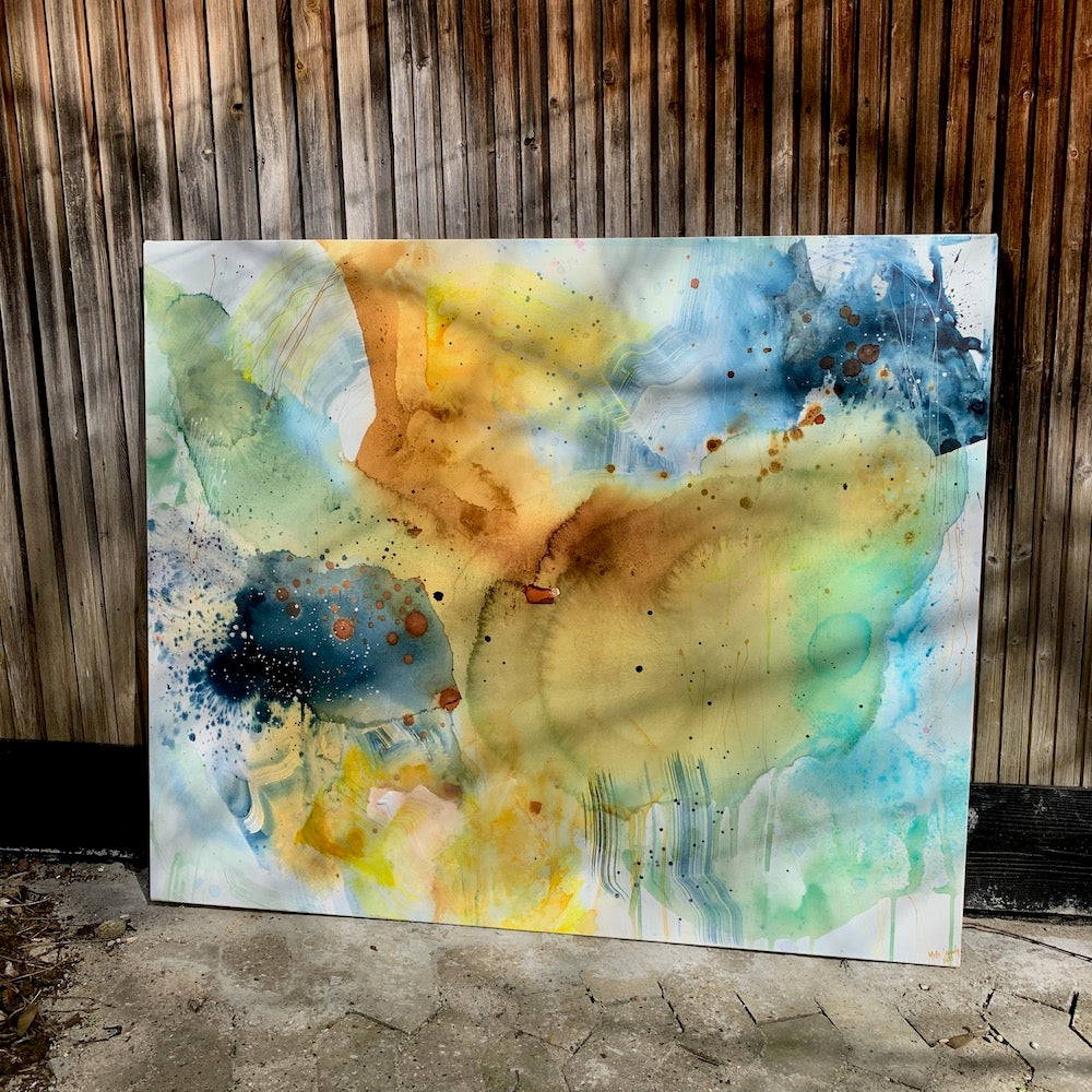 RESERVERET "Direction" - 100x120 cm