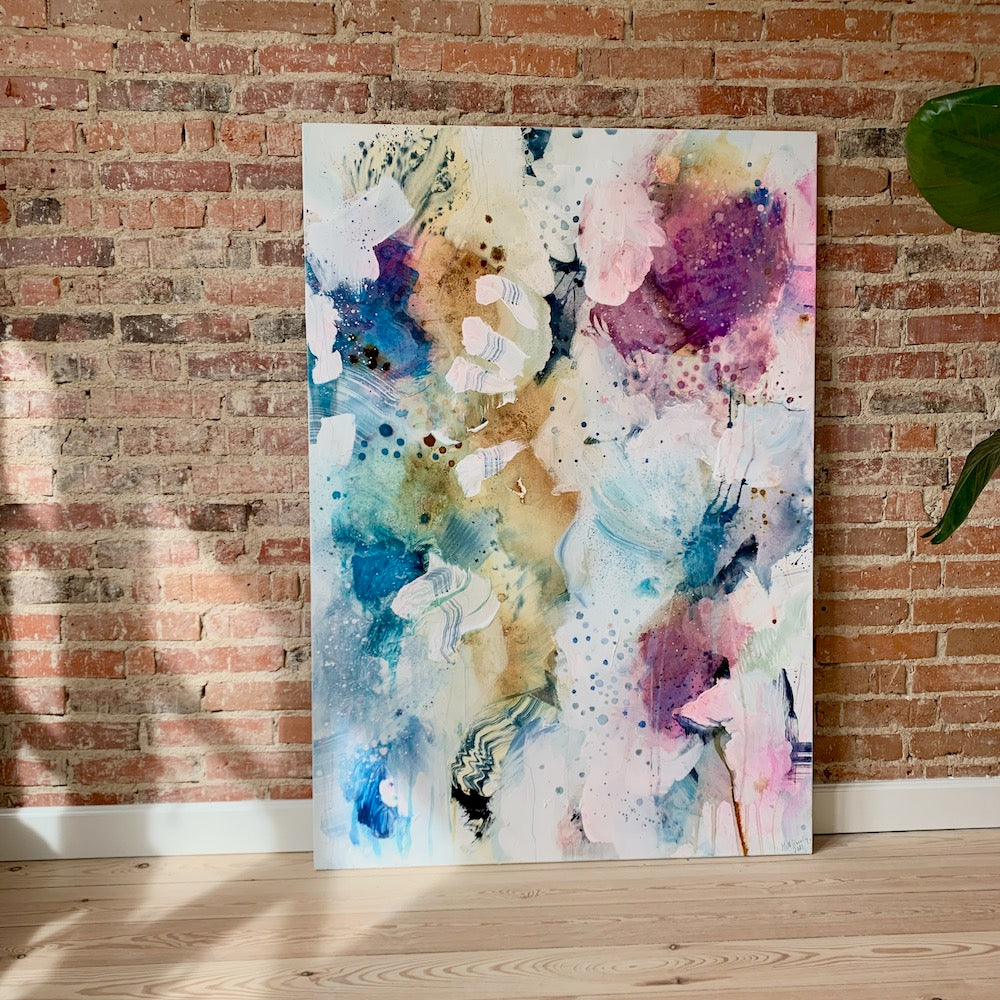 Colour talk #1 - 90x130 cm