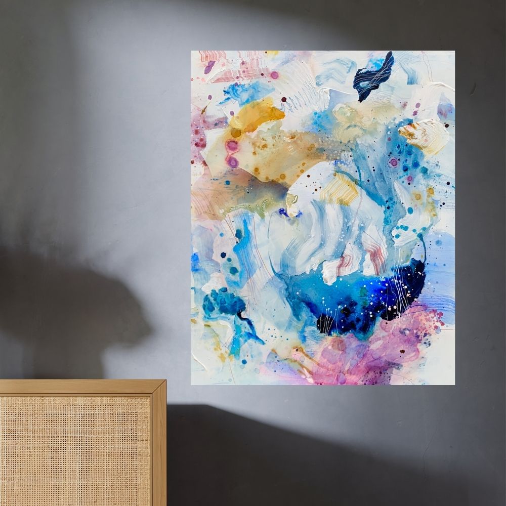 Colour talk #2 - 80x100 cm