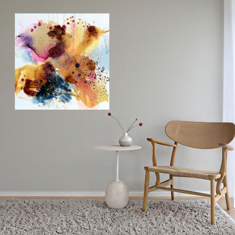 Quiet - 70x70 cm