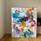 Panorama #2, i egetræs-ramme (100x120 cm)