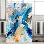 To the moon - 100x150 cm