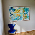 Tornado - 100x150 cm - i ramme