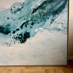 Soft #4 - 130x180 cm - i egetræsramme