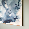 "Monochrome #5" - 140x140 cm  - i ramme