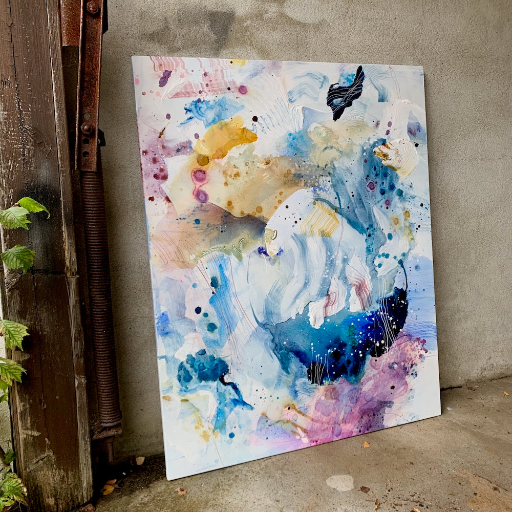 Colour talk #2 - 80x100 cm