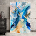 To the moon - 100x150 cm