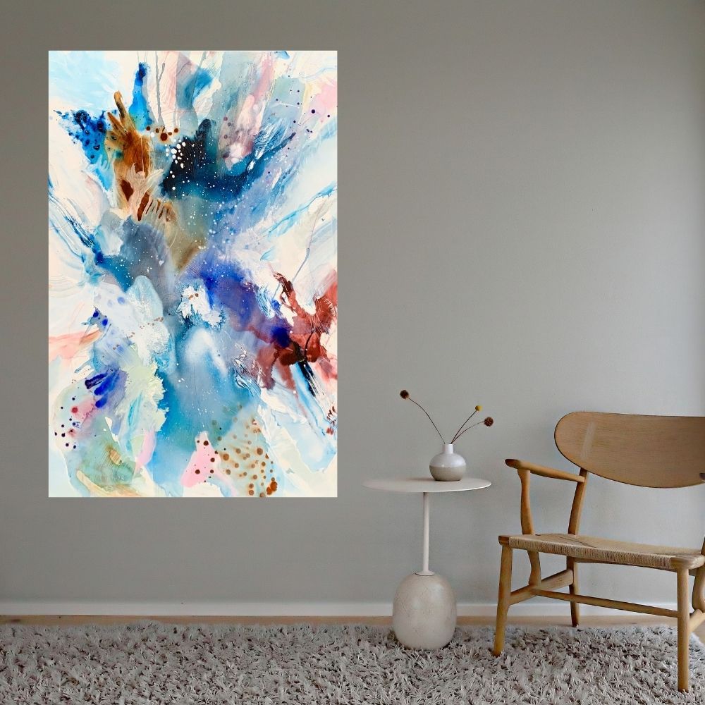 My whereabouts - 100x150 cm