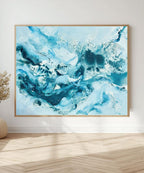 Soft #14 - 120x150 cm - i egetræsramme