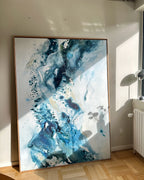 Soft #15 - 130x180 cm - i egetræsramme