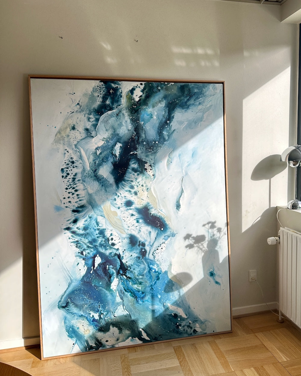 Soft #15 - 130x180 cm - i egetræsramme