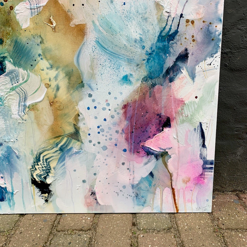 Colour talk #1 - 90x130 cm