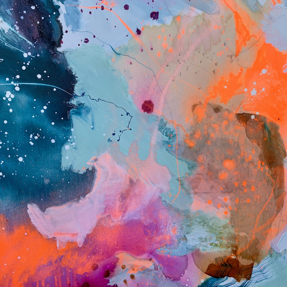 Stay Tuned #2 - 100x100 cm