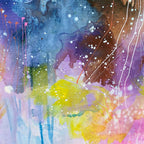 "Let them play" - 100x100 cm
